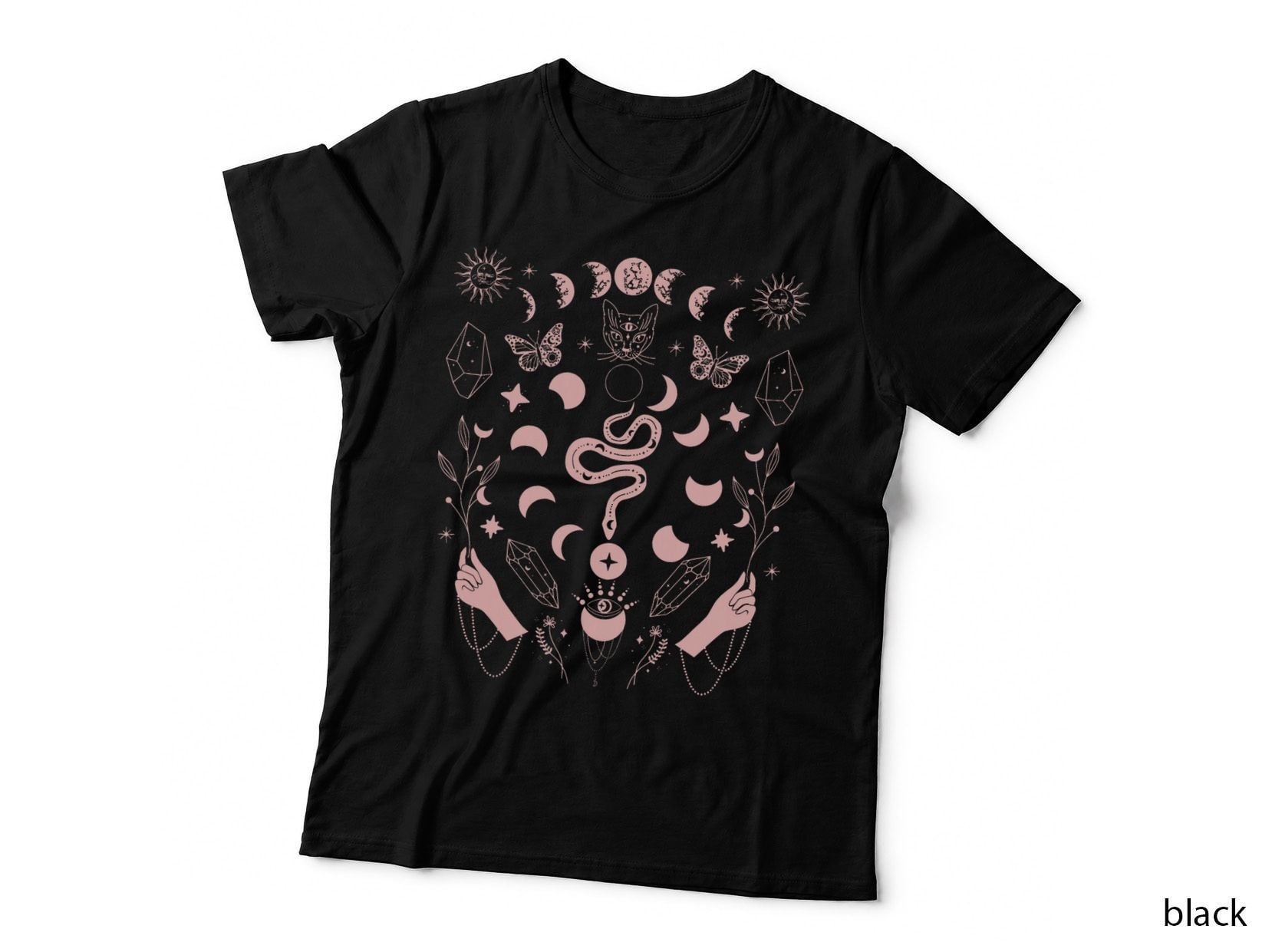 Pastel Goth Dark Academia Witch Aesthetic, Pastel Goth T-Shirt