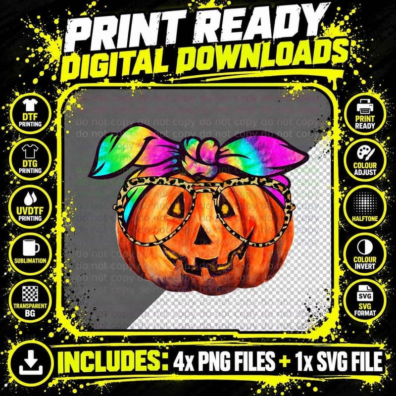 Pumpkin LGBT T-Shirt, Halloween Pride, LGBTQ+ Awareness Png SVG Digital Bundle