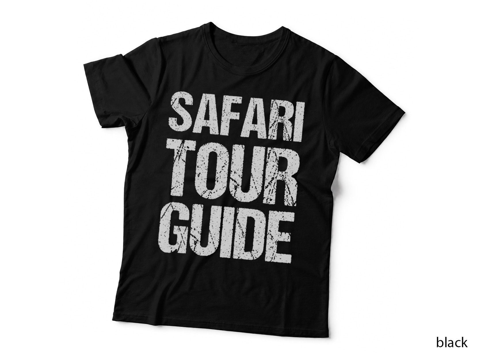 Safari Tour Guide Lazy DIY Halloween Costume Funny Tourist T-Shirt