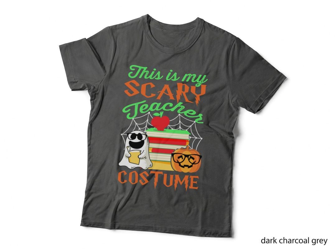 Scary Teacher Costume T-Shirt, Halloween Theme, Halloween Costume Apparel