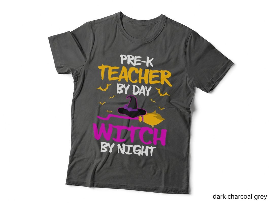 Teacher Witch T-Shirt, Halloween Costume, Halloween Apparel