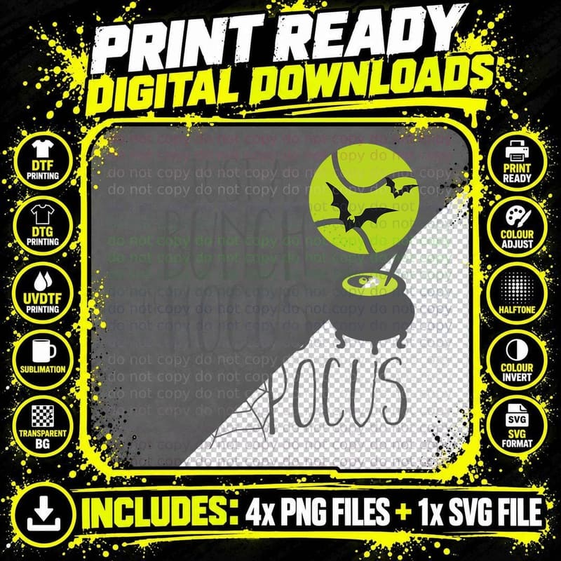 Tennis Ball Theme Halloween T-Shirt Png SVG Digital Bundle