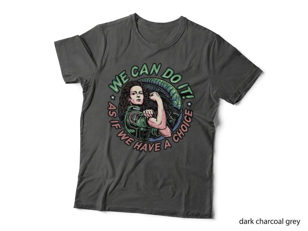 Alien Ripley T-Shirt, Retro Sci-Fi Horror Tee, Gift for Movie Fans