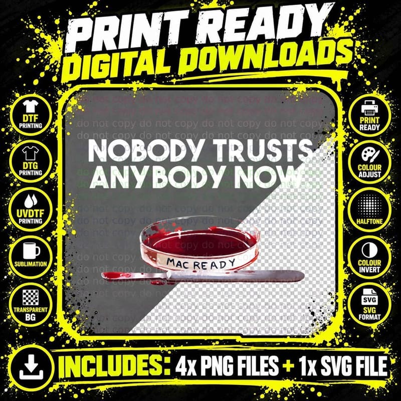 Blood Bath T-Shirt, Horror Movie Aesthetic Png SVG Digital Bundle