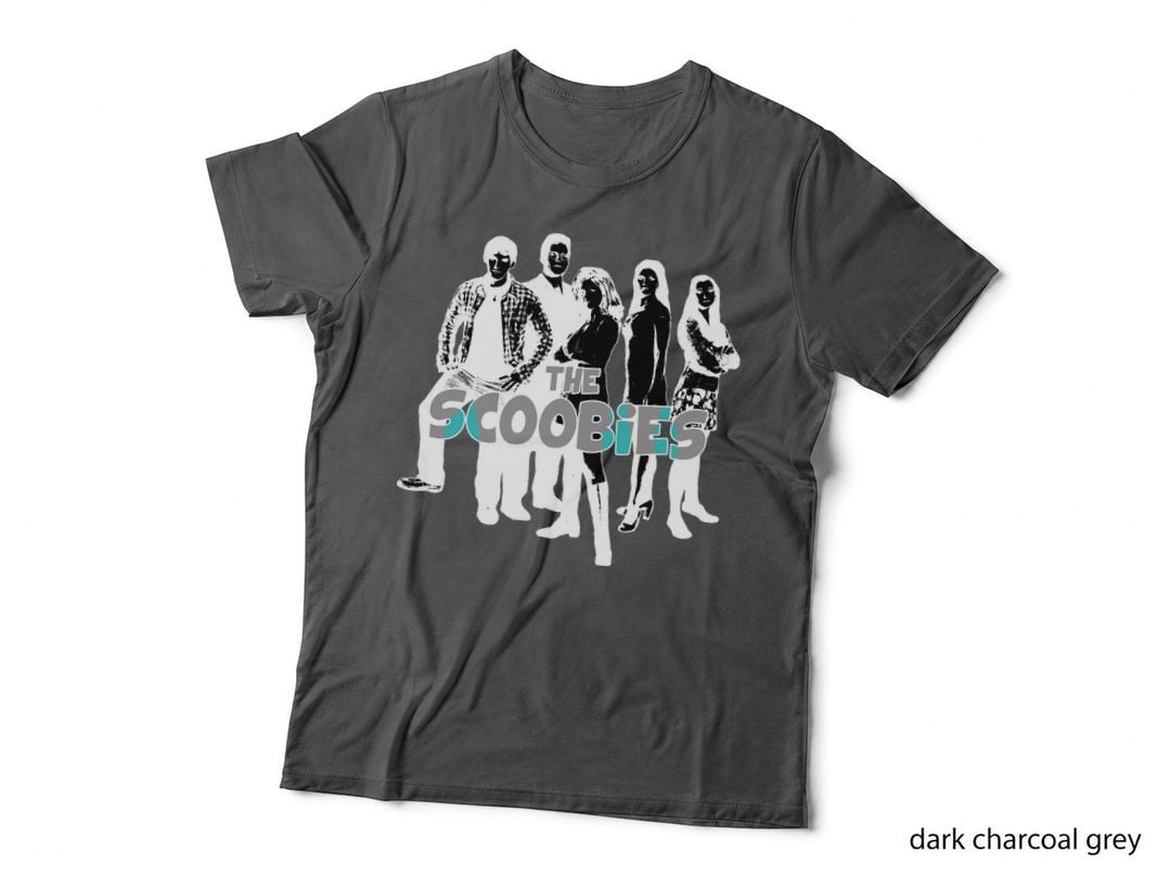 Buffy the Vampire Slayer Scoobies, Group Line-Art Fan T-Shirt