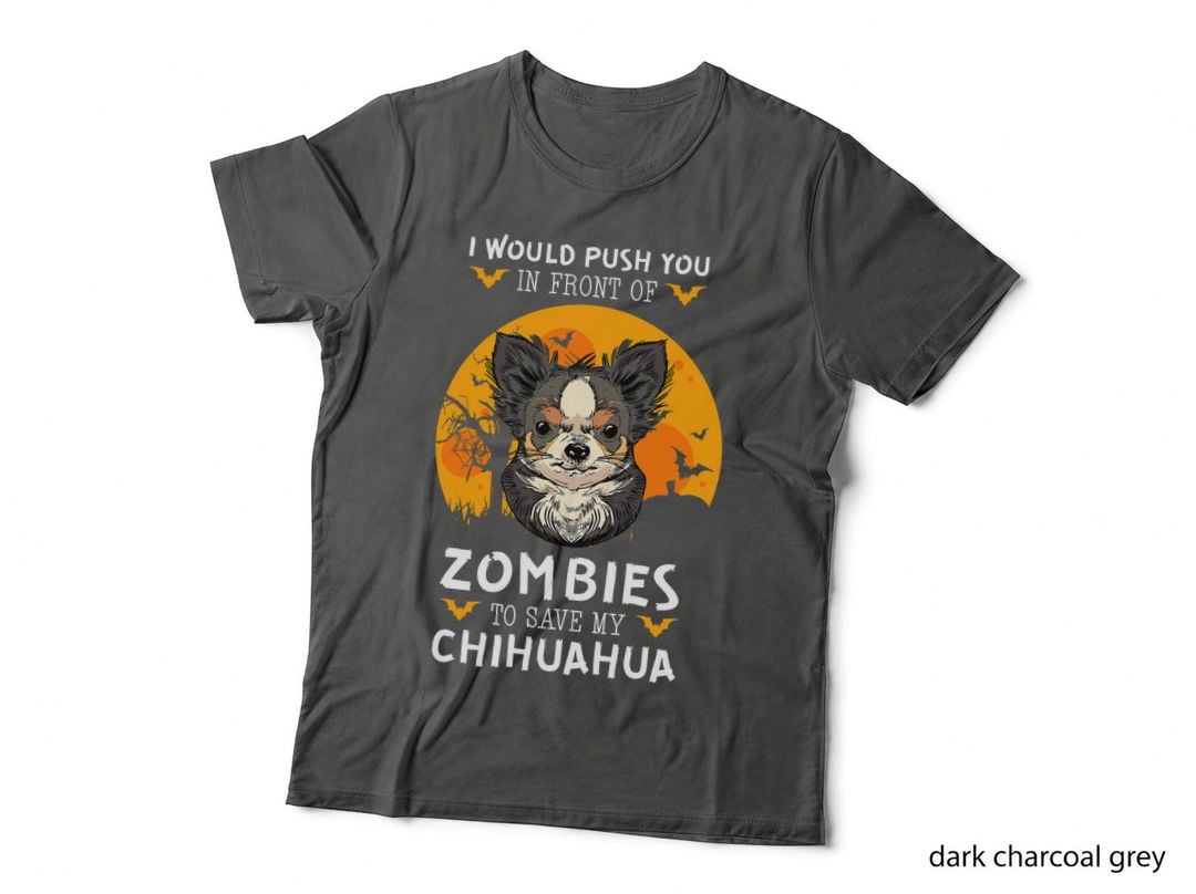 Chihuahua Halloween Zombie Dog Breed Animal T-Shirt