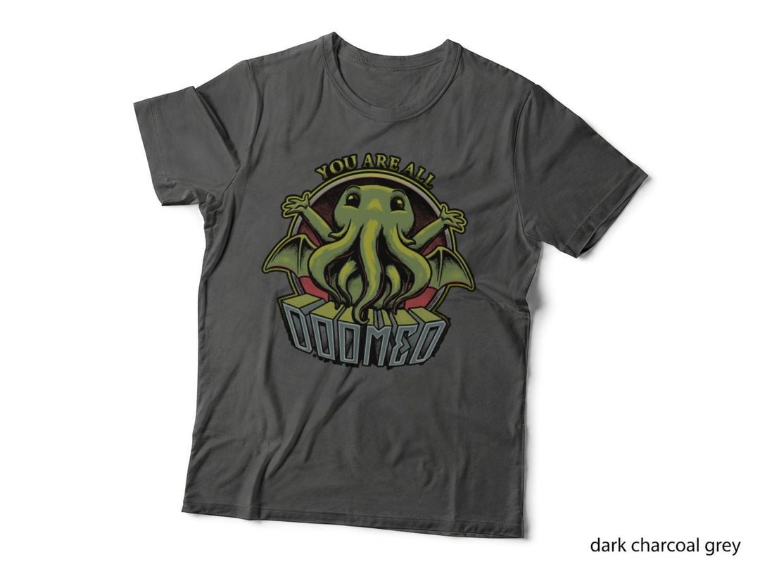 Cthulhu T-Shirt, Retro Horror Tee, Gift for Horror Fans