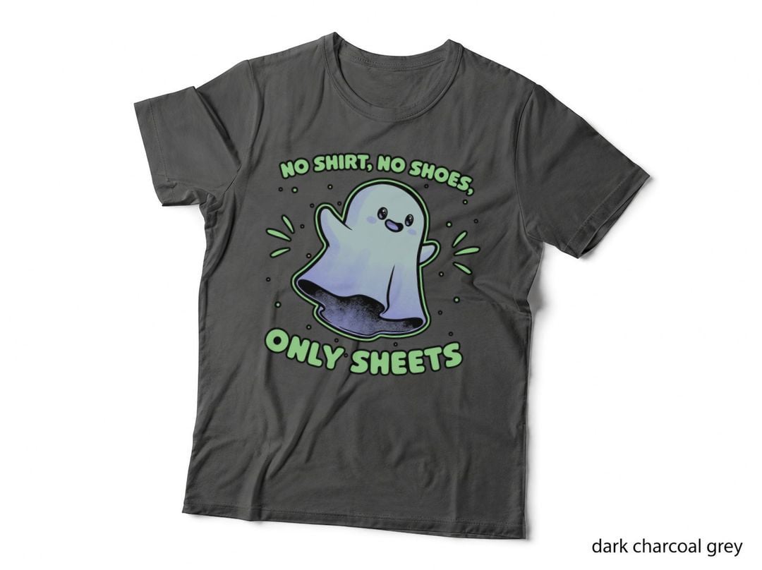Cute Ghost Pun T-Shirt, Funny Sarcasm Tee, Gift for Friends