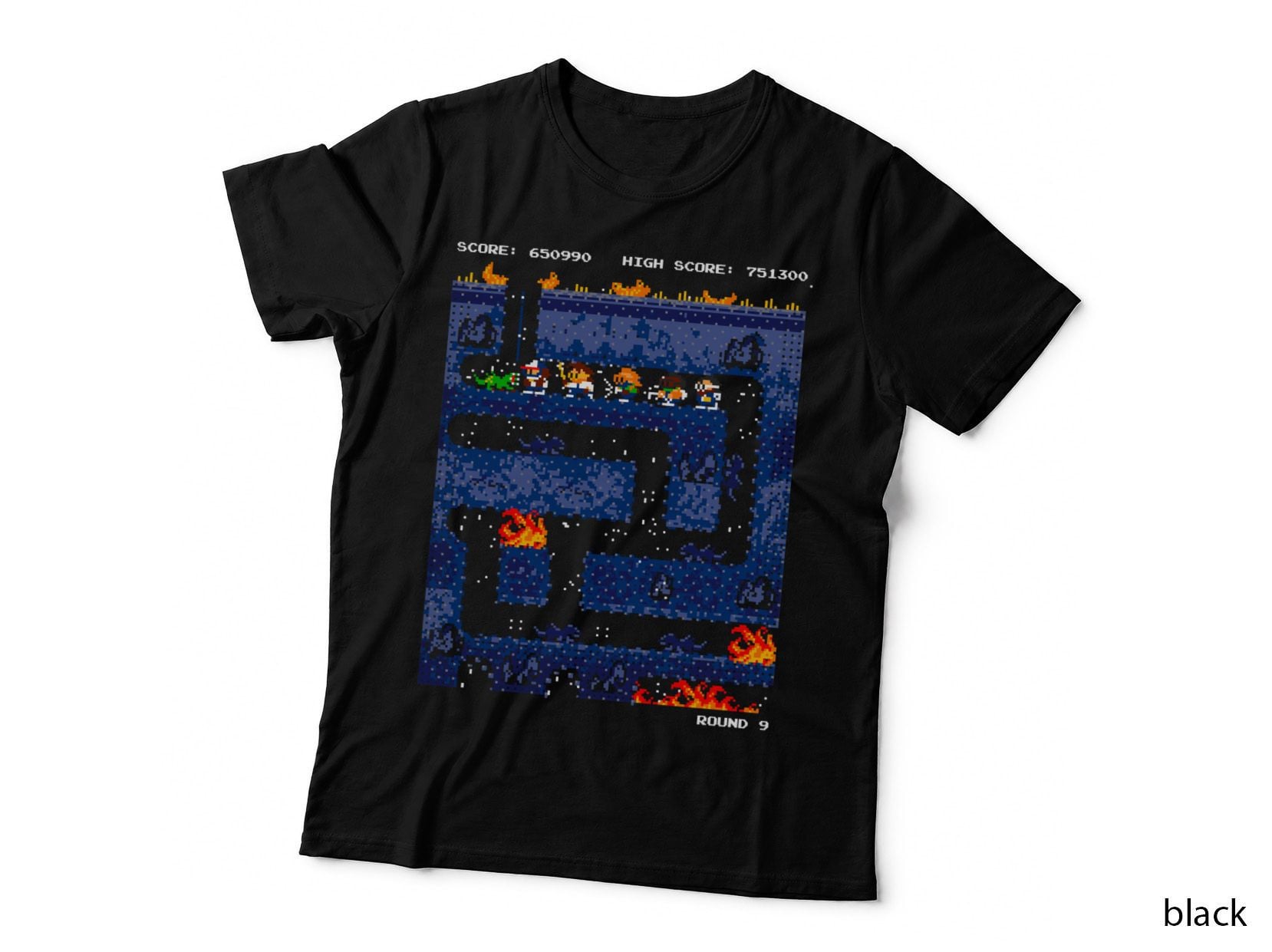Eldritch Beast's Lair T-Shirt, Retro 80s Horror, Sci-Fi Mystery Adventure
