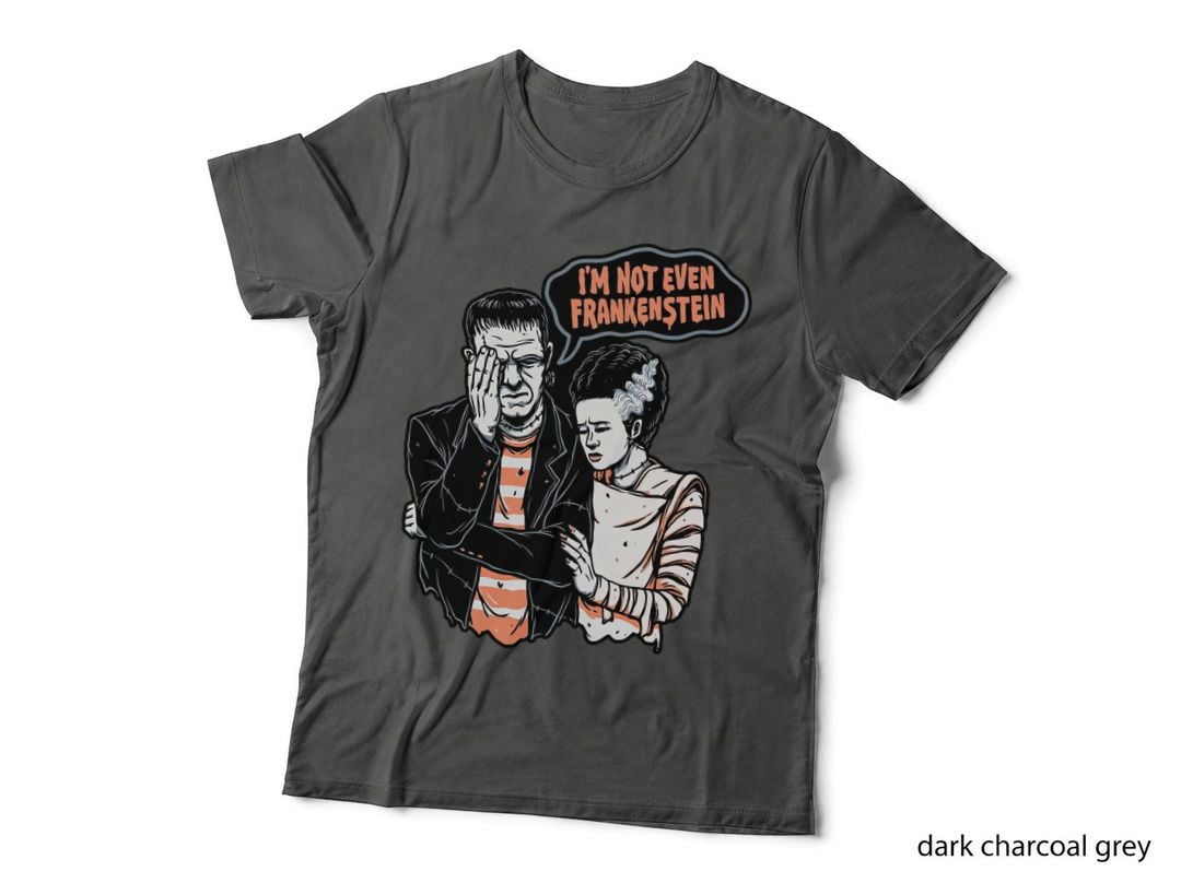 Frankenstein Bride T-Shirt, Gothic Horror Tee, Gift for Horror Fans