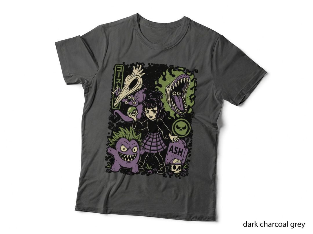 Ghost Monster Movie T-Shirt, Horror Tee, Gift for Horror Fans