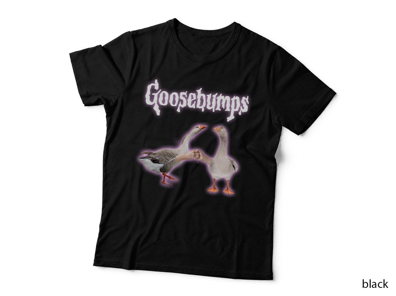 Goosebumps T-Shirt, Retro Horror Movie, Spooky Thriller Style