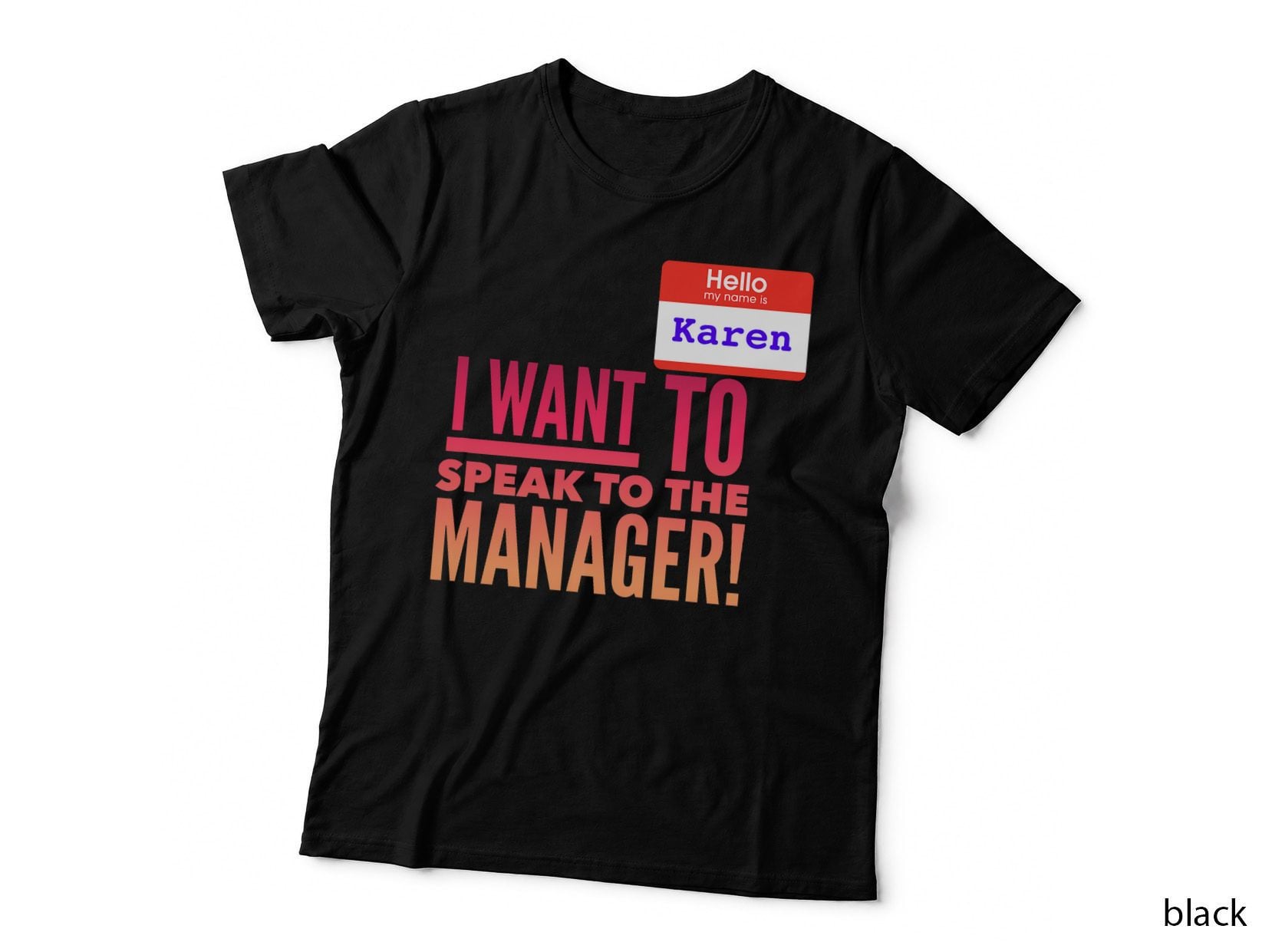 Halloween Costume Funny Meme T-Shirt, Karen Halloween Costume
