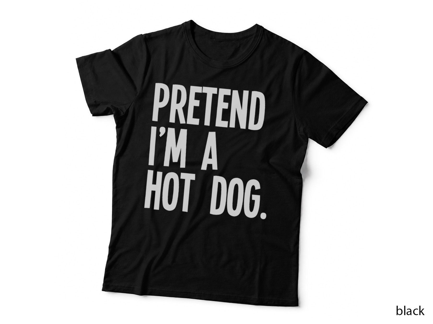 Halloween Costume T-Shirt, Funny Hot Dog Costume, Party Costume
