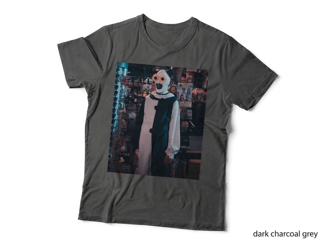 Halloween Horror Mask T-Shirt, Spooky Scary Costume, Scary Movie Fan