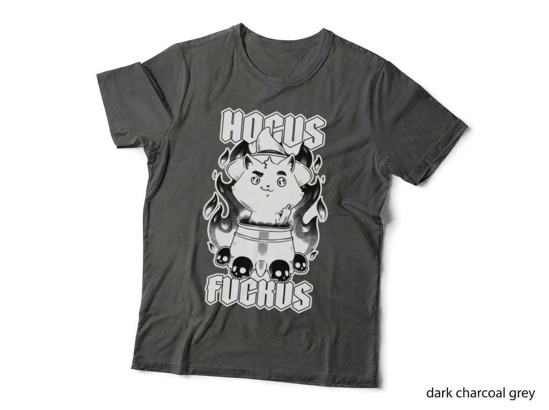 Hocus Pocus Witch Cat T-Shirt, Halloween Tee, Gift for Halloween Lovers