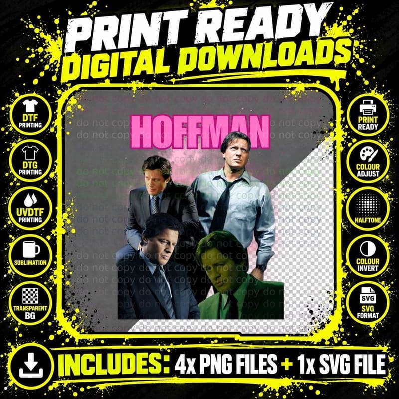 Hoffman Saw Pink Top, Mark Hoffman Detective Horror Png SVG Digital Bundle