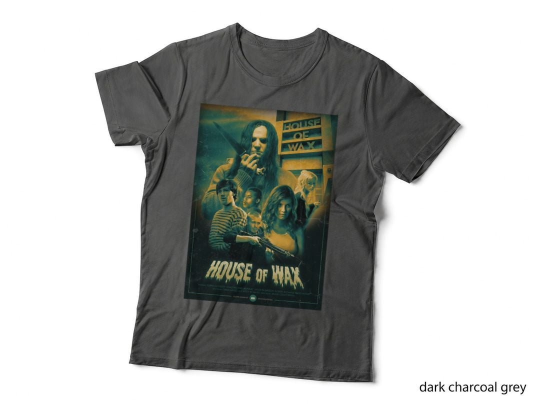 House of Wax T-Shirt, Retro Horror Movie, Cult Classic Fan Art