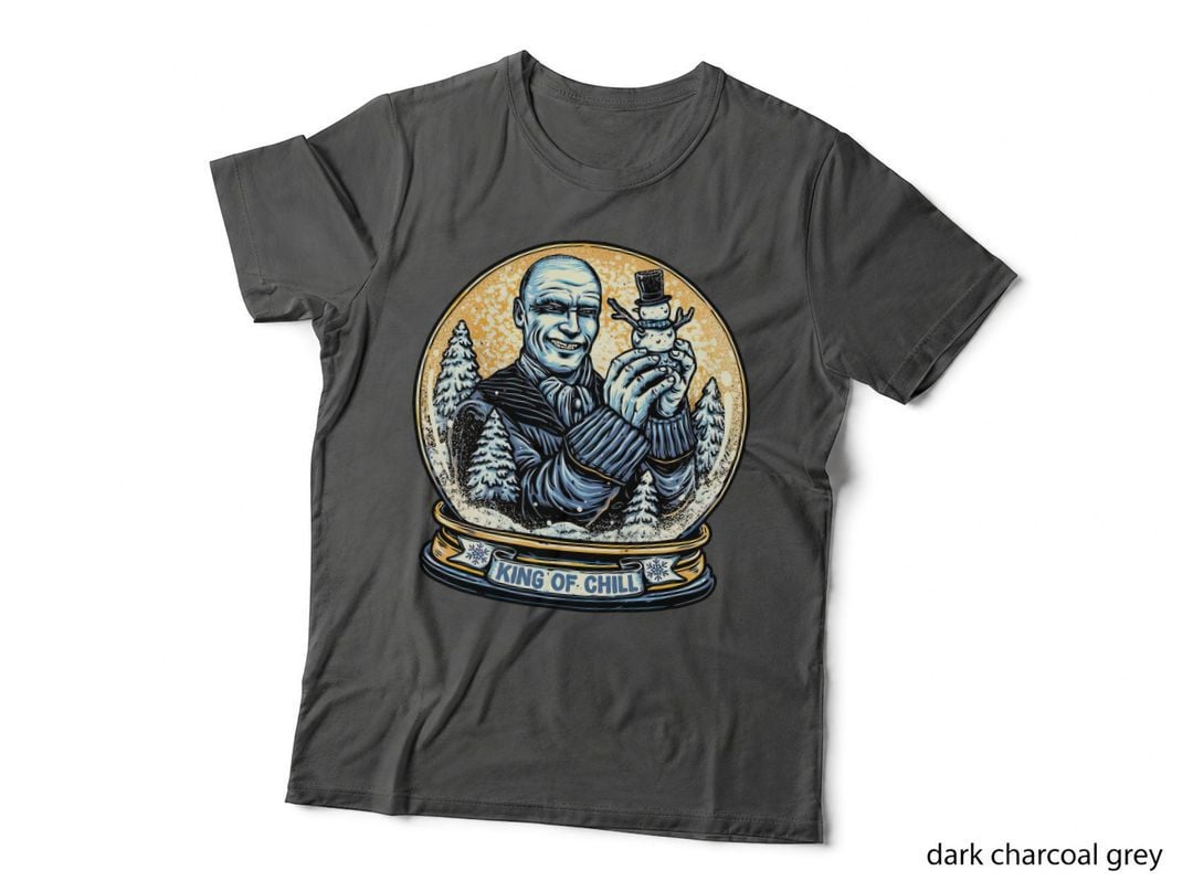 King of Chill T-Shirt, Retro Horror Tee, Gift for Horror Fans