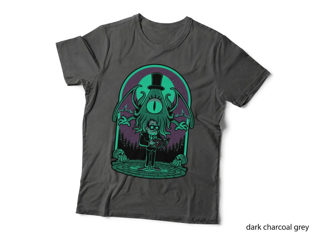 Lovecraftian Cthulhu T-Shirt, Occult Horror Tee, Gift for Horror Fans