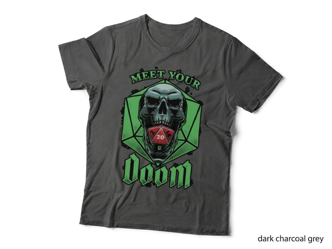 Meet Your Doom T-Shirt, Retro Horror Tee, Gift for Gamers