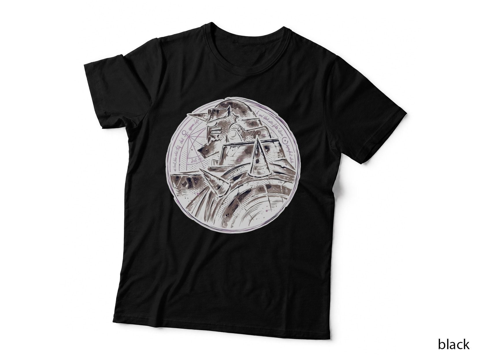 Metallic Soul T-Shirt, Dark Gothic Tee, Gift for Horror Fans