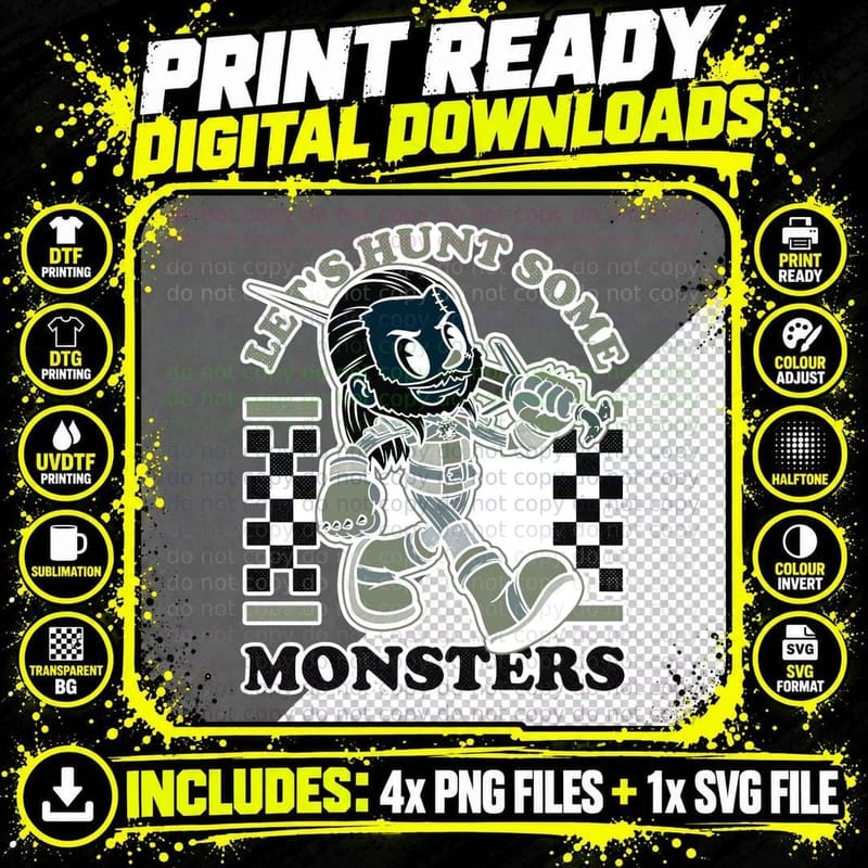 Retro 80s Horror Wizard T-Shirt, White Tee Png SVG Digital Bundle