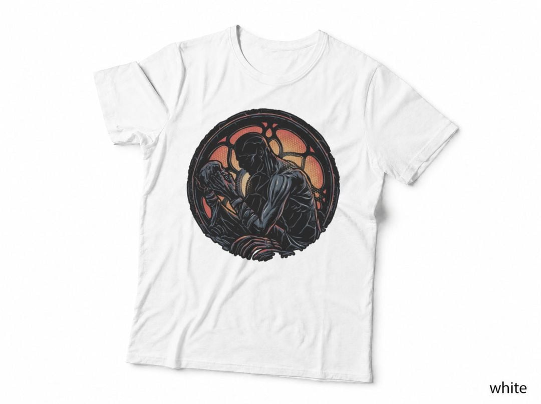 Shadow of the Creation T-Shirt, Retro Horror Tee, Gift for Horror Fans
