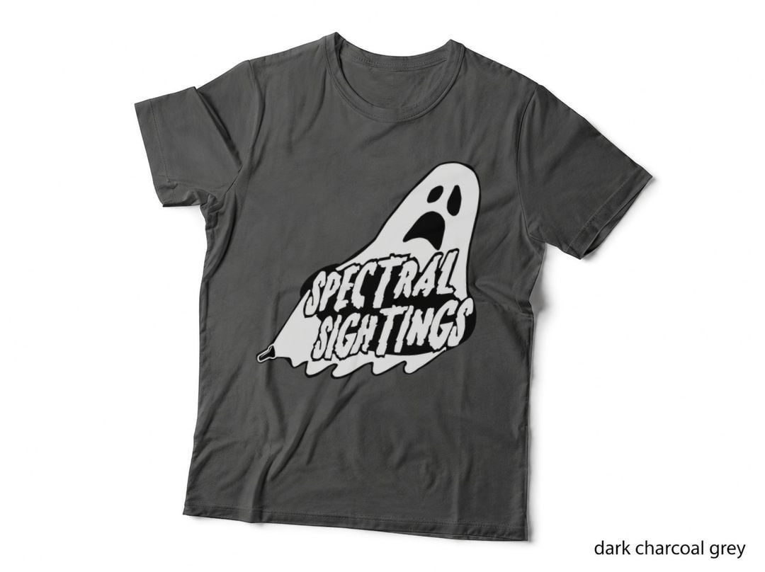 Spectral Ghost T-Shirt, Halloween Horror, Spooky Apparel