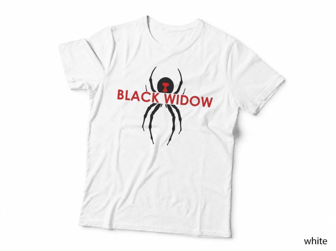 Spy Heroine Spider T-Shirt, Gothic Horror Style, Halloween Gift