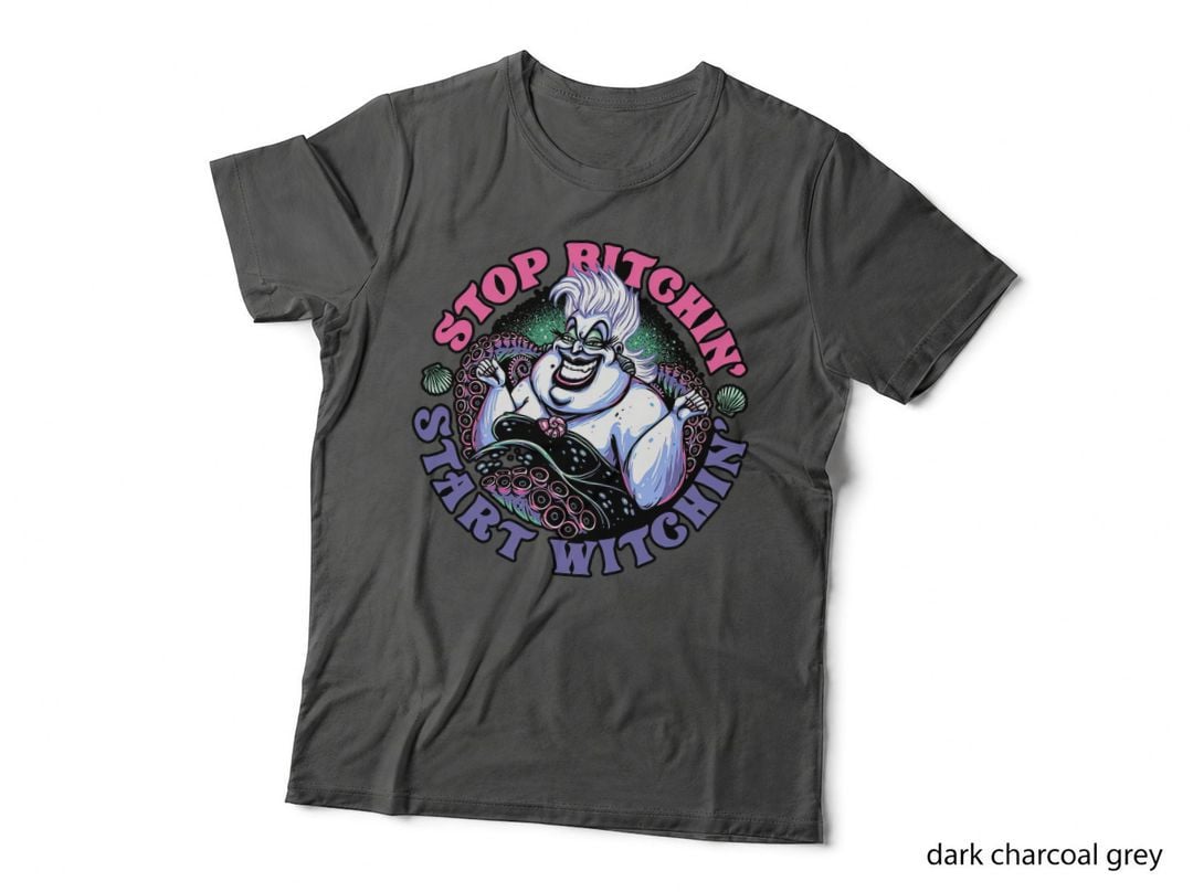 Stop Bitchin' T-Shirt, Retro Witchy Tee, Gift for Halloween Lovers