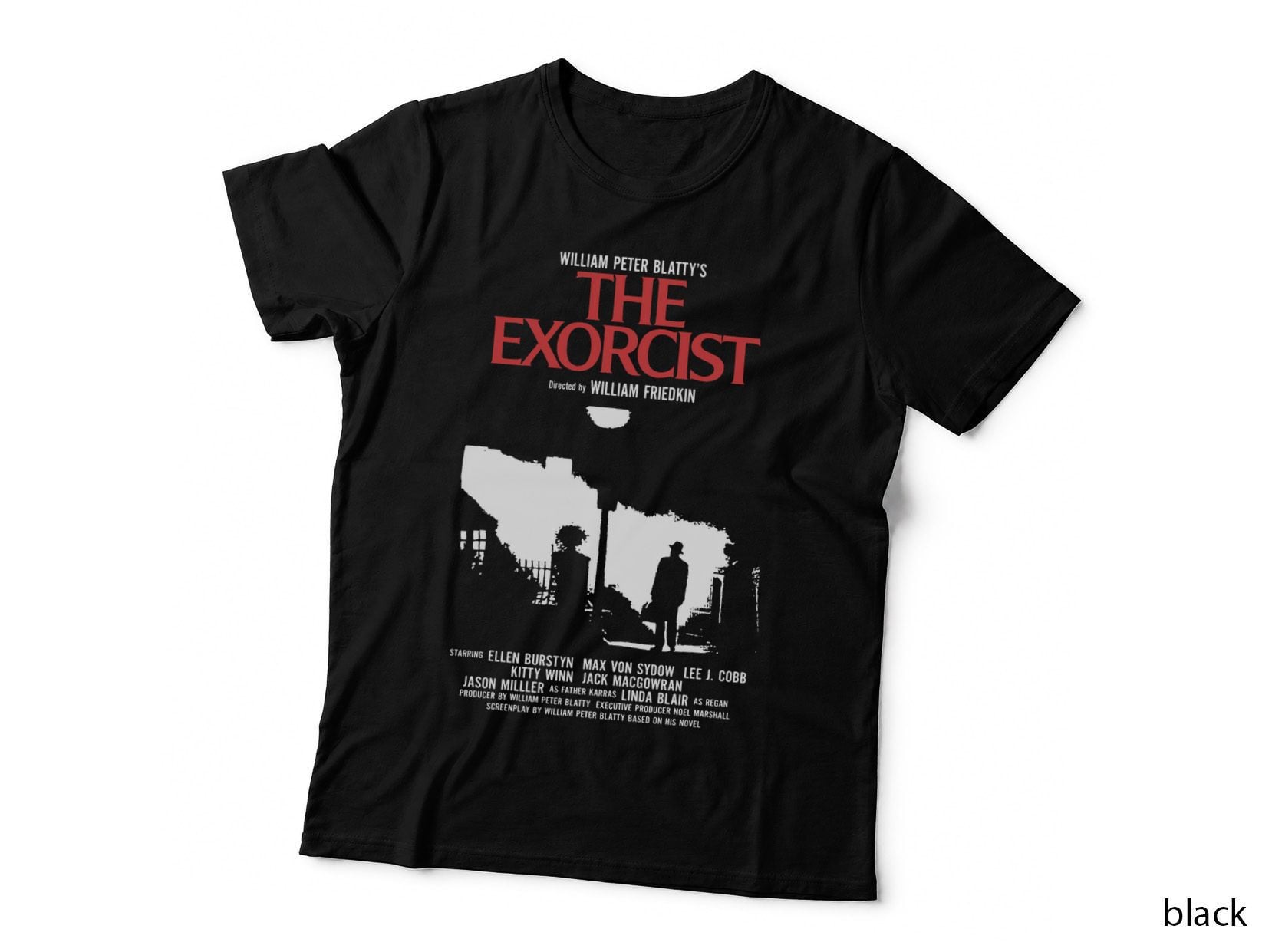 The Exorcist T-Shirt, Horror Movie Classic, Cult Film Fan