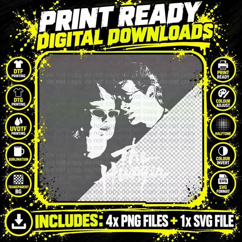 The Hunger 80s Movie T-Shirt, Retro 80s Horror Png SVG Digital Bundle