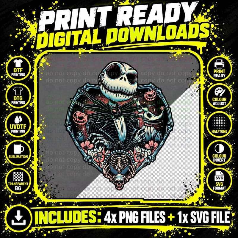 The Legend of the Skeleton King T-Shirt Png SVG Digital Bundle
