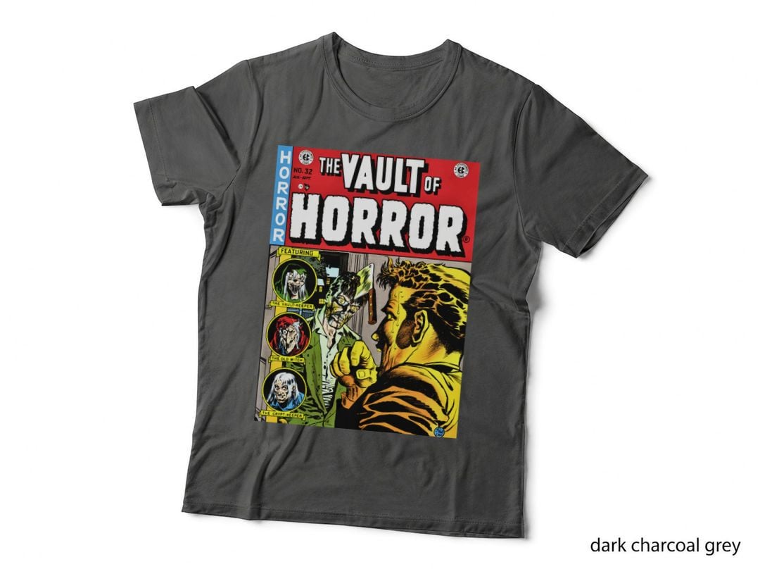 Vault of Horror Comic Cover Tee, Issue No 32 Vault Keeper, Vintage Ec Horror