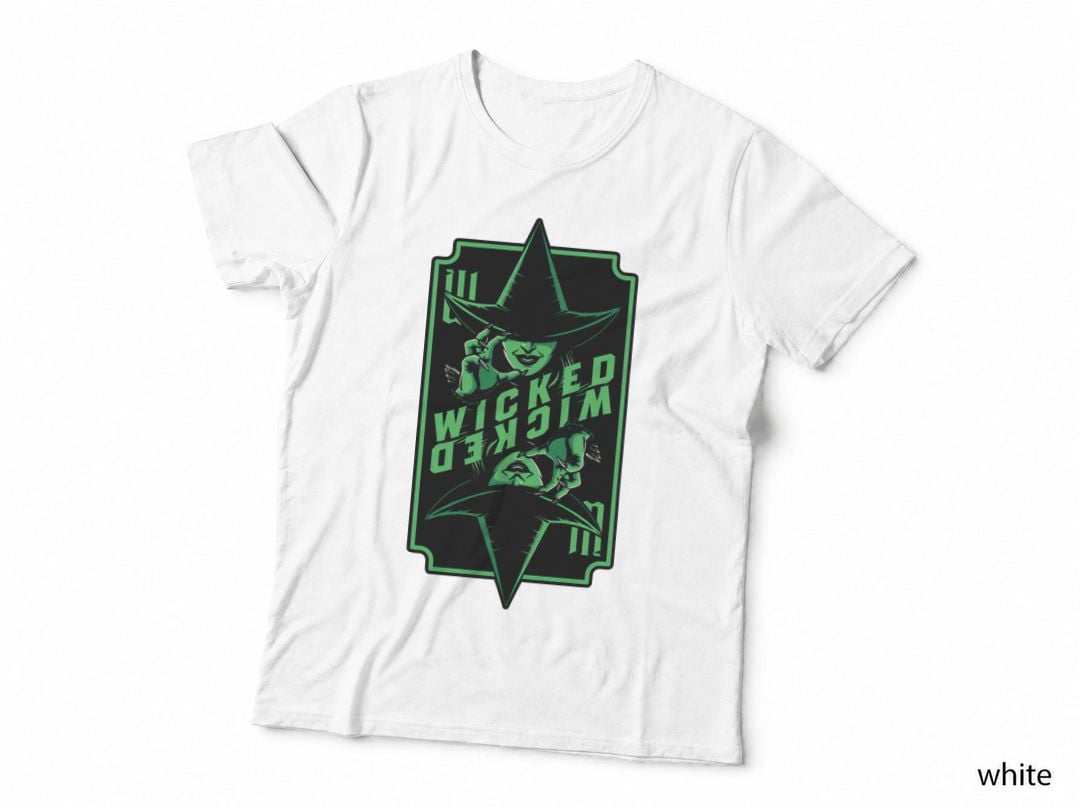 Wicked Witch T-Shirt, Halloween Tee, Gift for Horror Fans