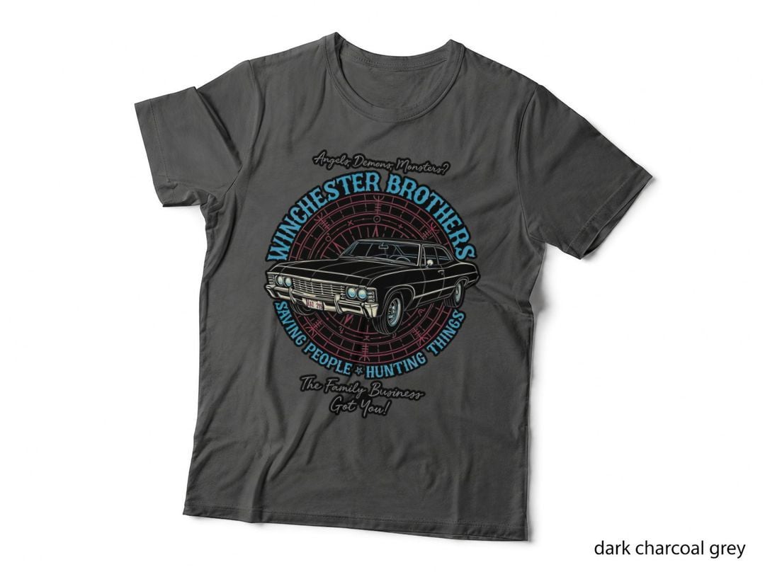 Winchester Brothers T-Shirt, Supernatural Horror Tee, Gift for Horror Fans