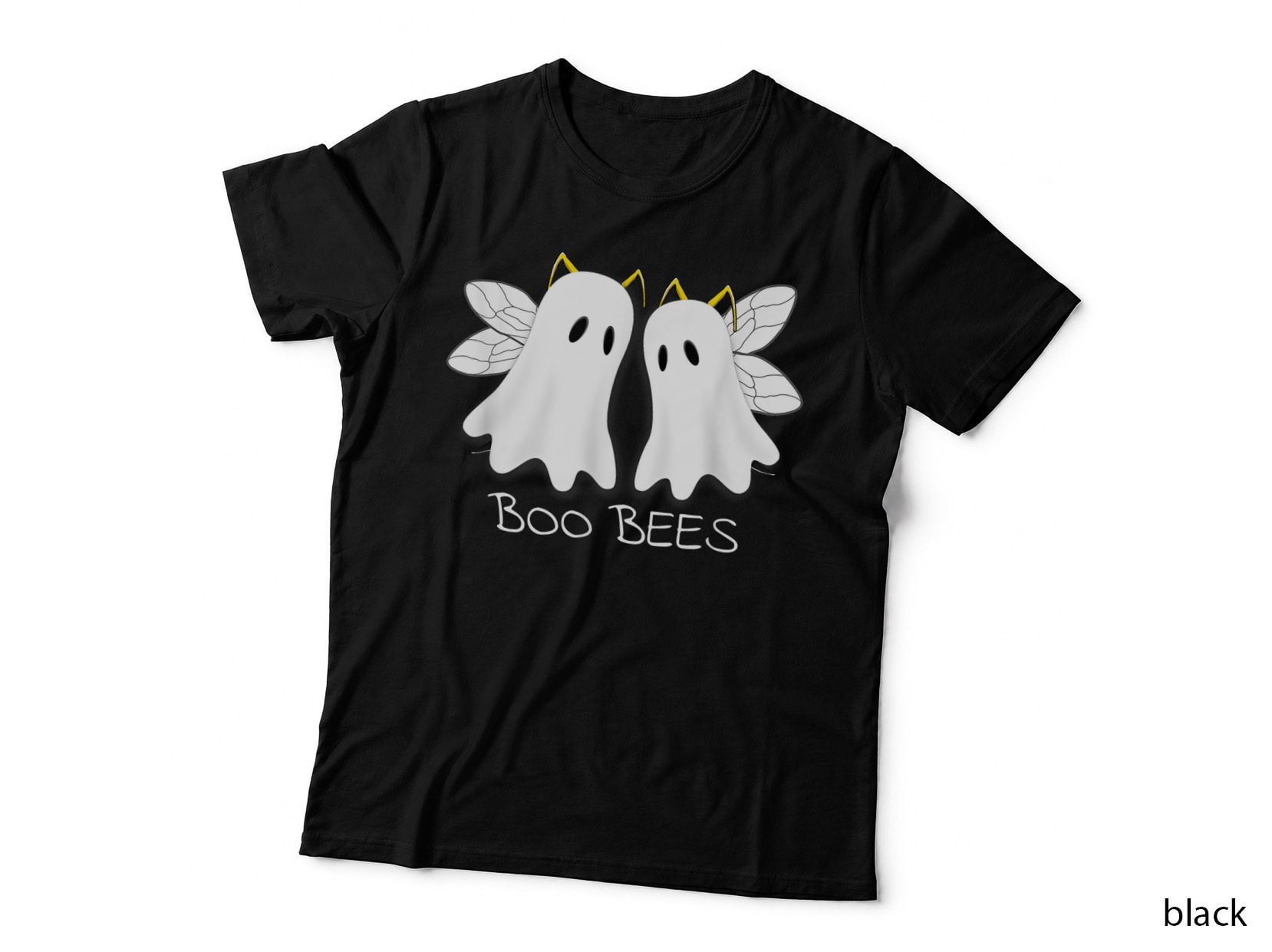 Boo Bees Funny Boobs Gag Gift Bee Halloween Ghost T-Shirt