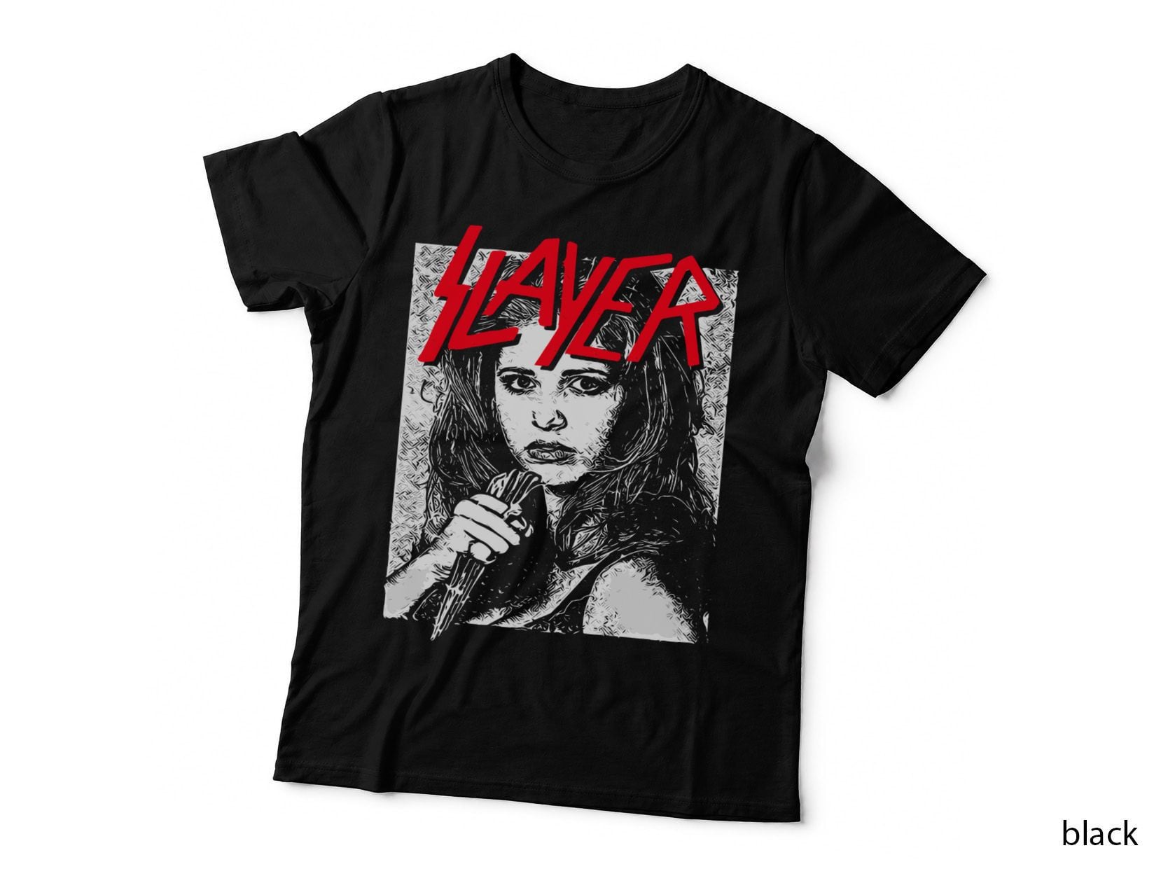 Buffy Vampire Metal Mashup T-Shirt