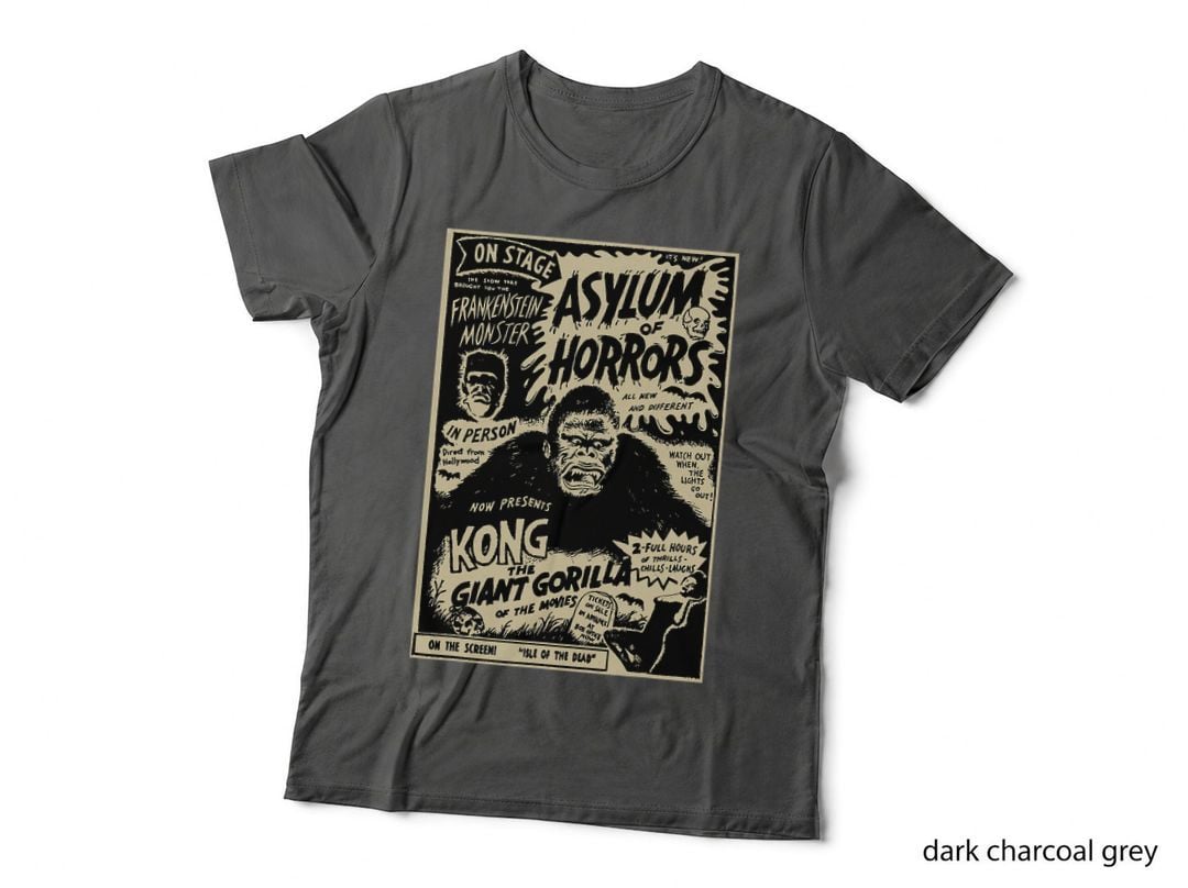 Classic Horror Movie Poster Vintage Halloween Monster T-Shirt