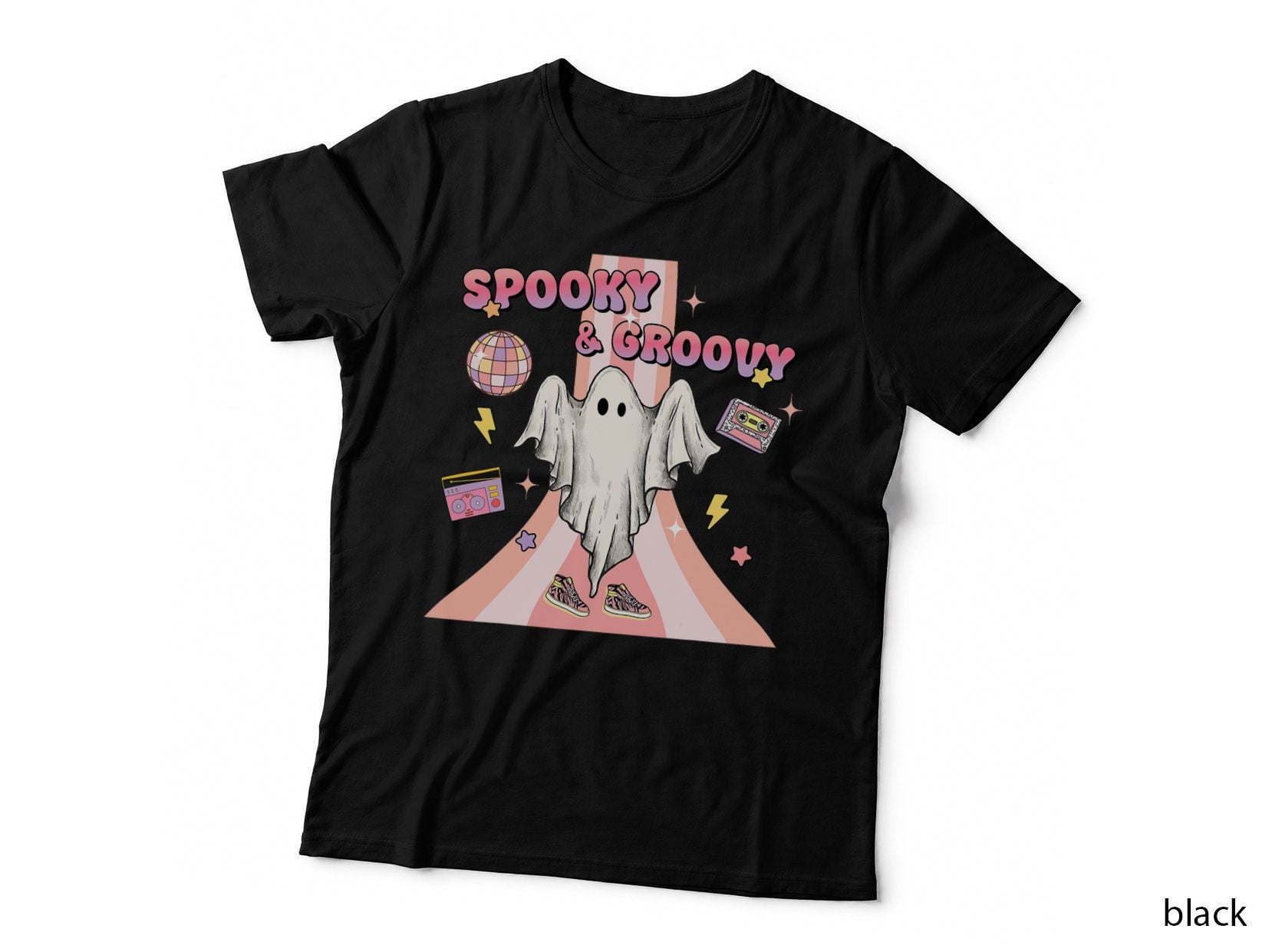 Cute Retro Funny Fall Halloween Ghost Ghoul Boo Costume T-Shirt