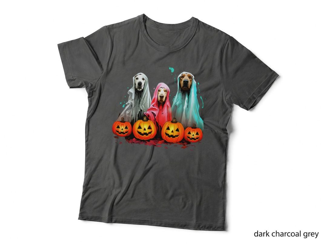 Funny Halloween Ghost Dogs T-Shirt