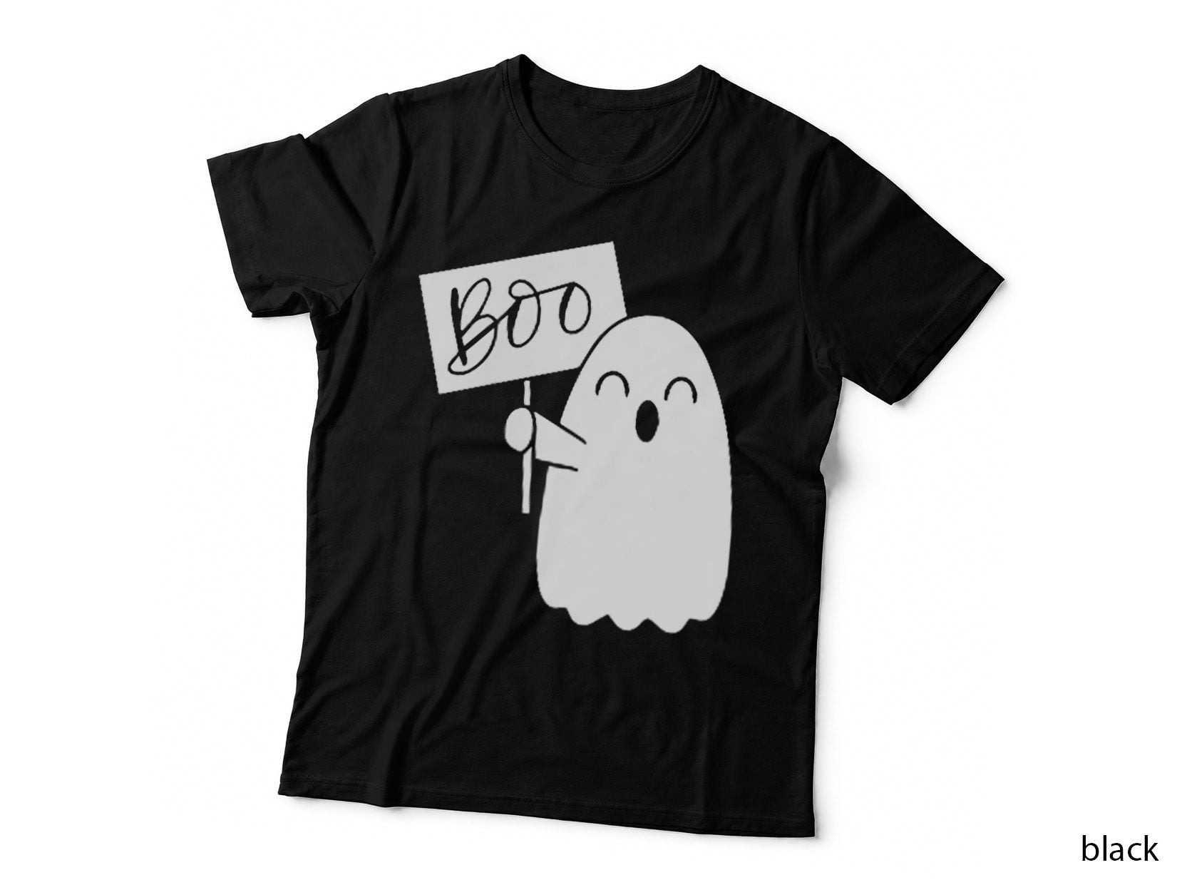 Ghost Boo Ghost Boo Cute Ghoul Spirit Men Women Kids T-Shirt