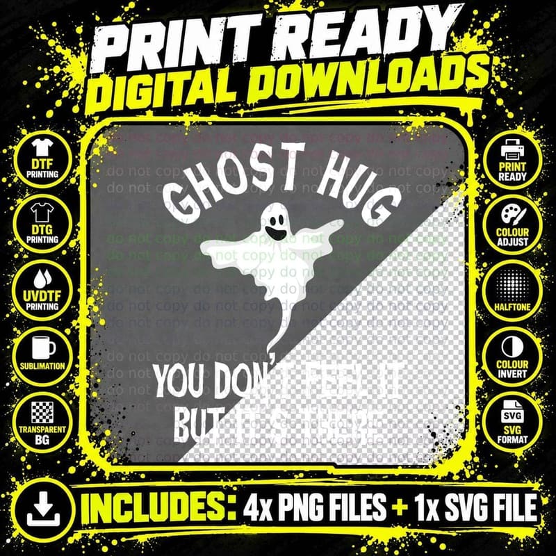 Ghost Hunter Paranormal EVP Hunting Spirit Hunt Png SVG Digital Bundle