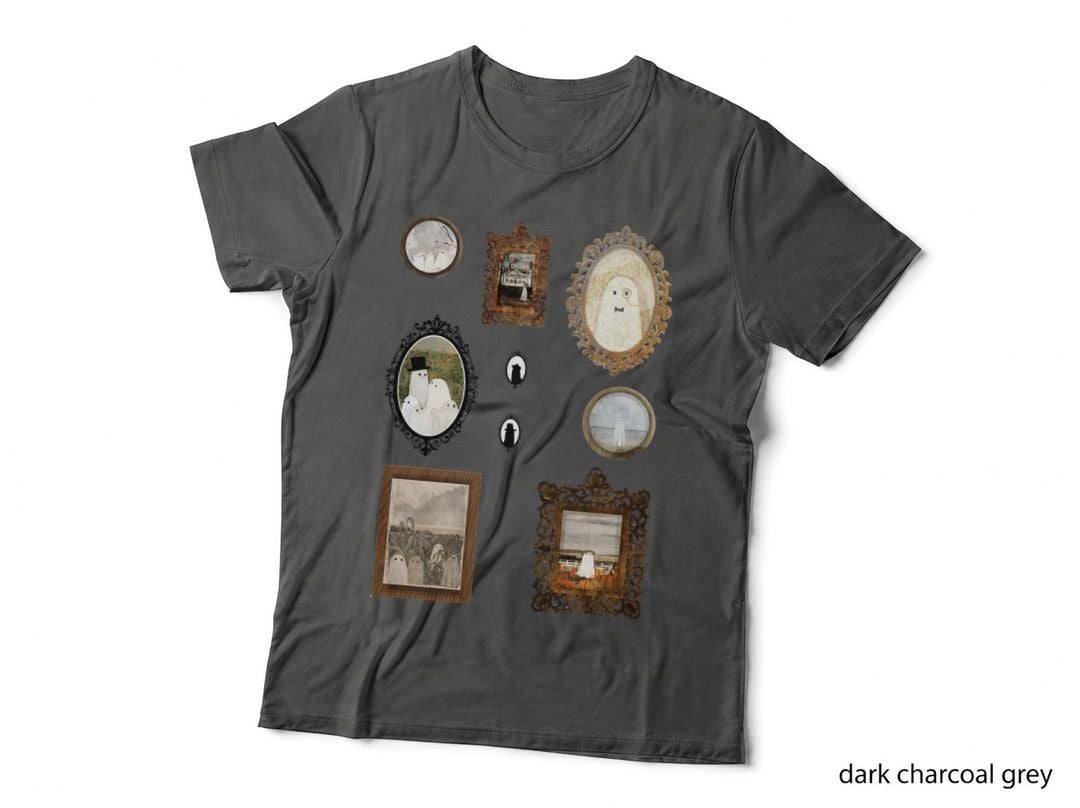 Ghost Portrait Sticker Set T-Shirt