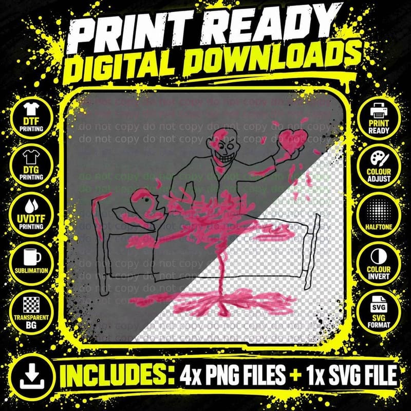 Giles' Doodle from Hush [Buffy the Vampire Slayer] 1 Png SVG Digital Bundle