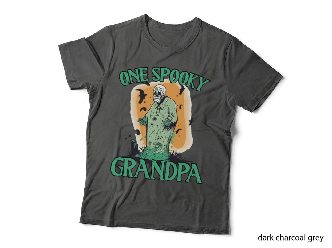Grandpa Halloween Costume Spooky Grandfather Trick or Treat T-Shirt