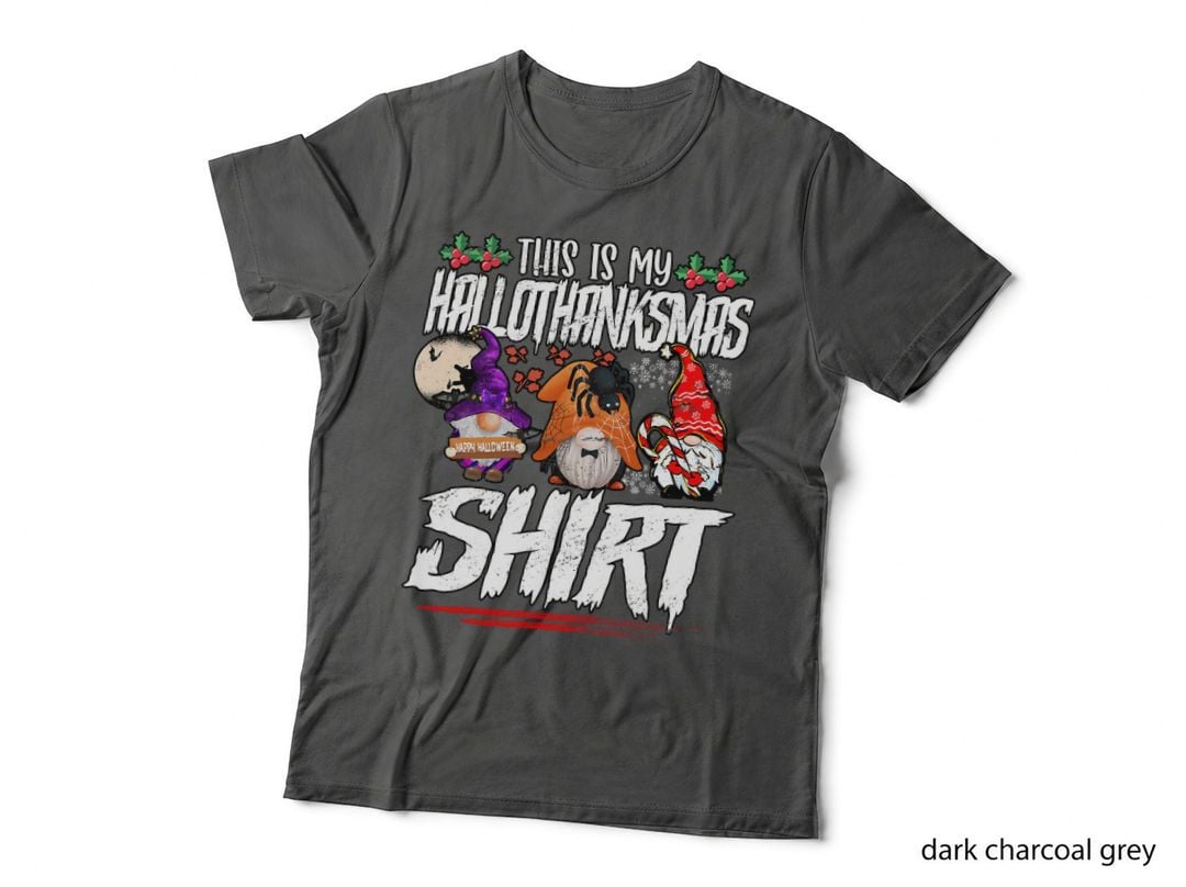 Halloween Happy Hallothanksmas T-Shirt