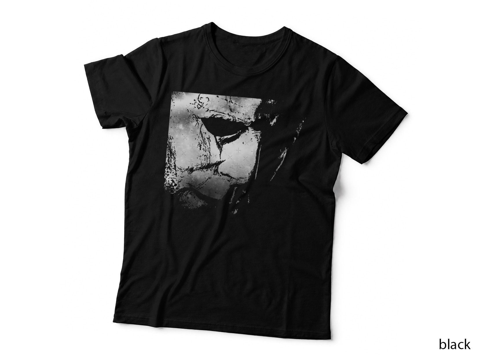 Halloween Slasher Horror Mask Design T-Shirt
