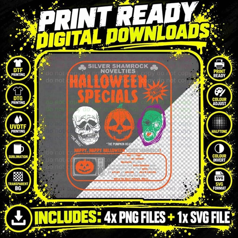 Halloween Specials Season of the Witch Classic T-Shirt Png SVG Digital Bundle